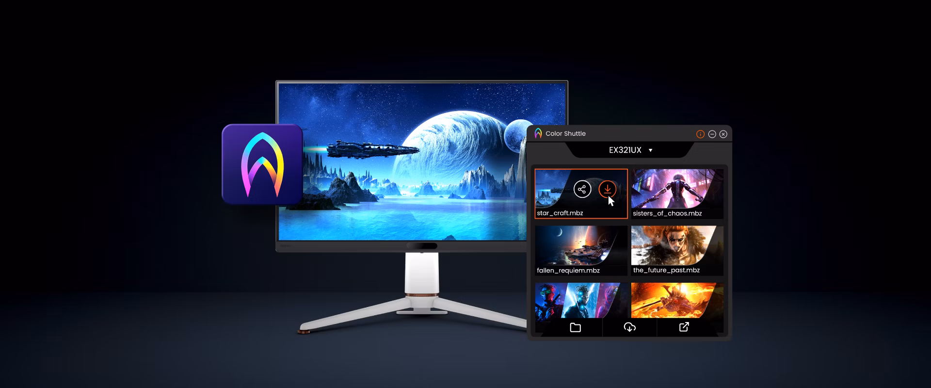 BENQ 27" IPS MOBIUZ EX271Q 1MS 180HZ HDMI-DP TYPEC Gaming Monitör 2560x1440