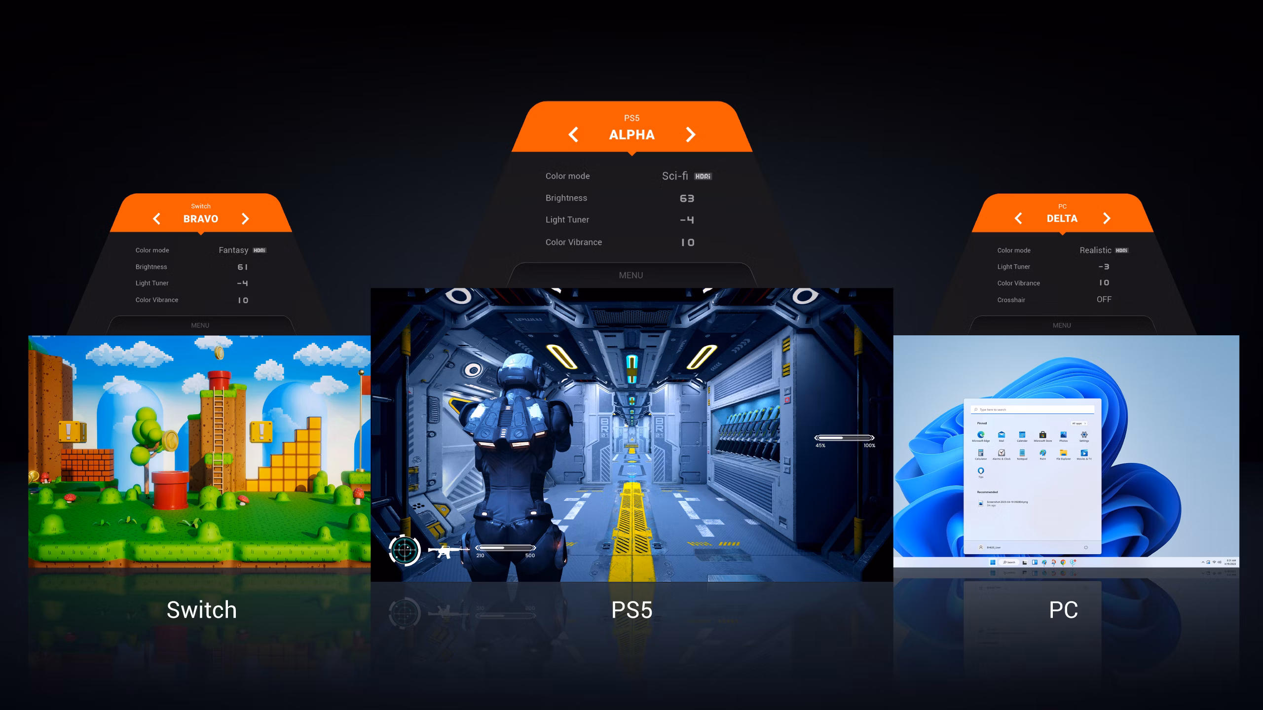 BENQ 27" IPS MOBIUZ EX271Q 1MS 180HZ HDMI-DP TYPEC Gaming Monitör 2560x1440