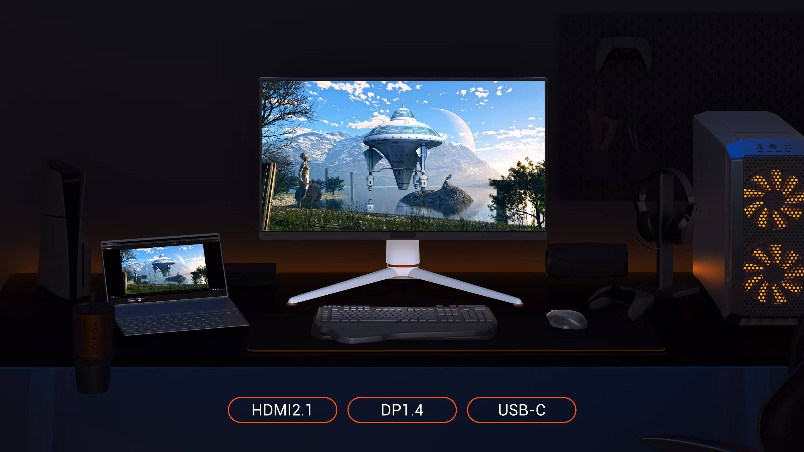 BENQ 27" IPS MOBIUZ EX271U 1MS 165HZ HDMI-DP TYPEC Gaming Monitör 3840x2160