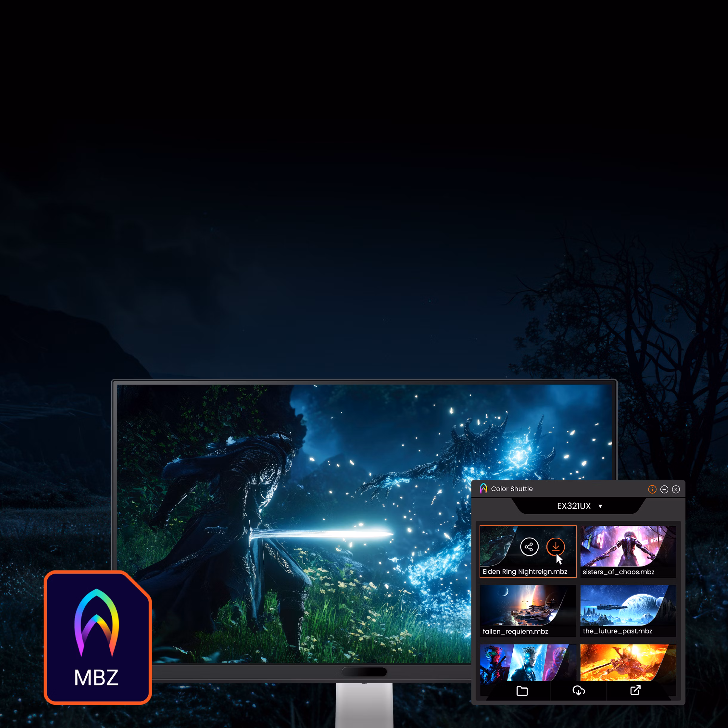 BENQ 26.5" OLED MOBIUZ EX271UZ 0.03MS 240HZ HDMI-DP TYPEC Gaming Monirtör 3840x2160