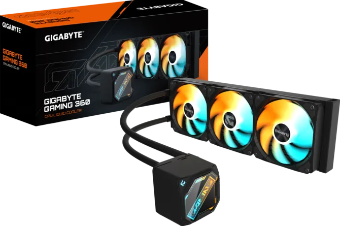 GIGABYTE 360MM GAMING 360 GME-360 ARGB AM5-1851p Sıvı Soğutmalı İşlemci Fanı