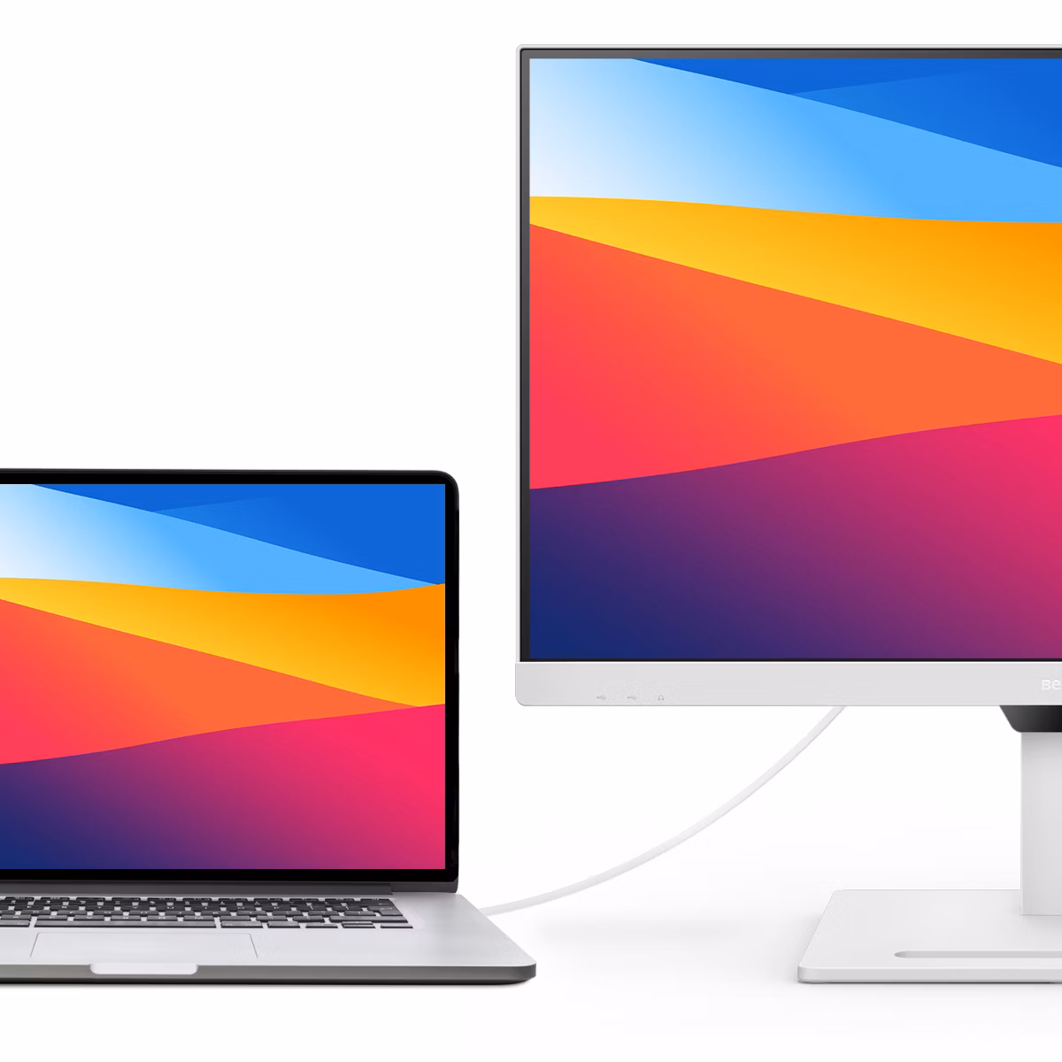 BENQ 27" IPS GW2790QT 5MS 75HZ HDMI-DP TYPEC Ev İş Monitörü Beyaz 1920x1080