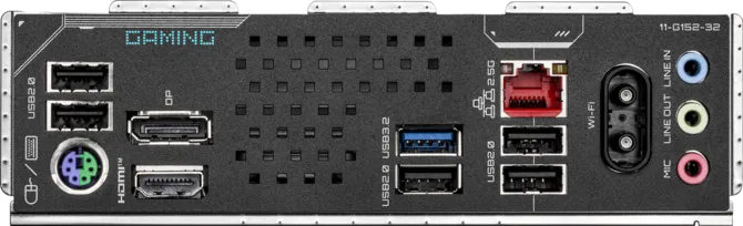 GIGABYTE H810M GAMING WIIFI6 HDMI-DP PCIE 4.0 1851p mATX ikinci görünüm
