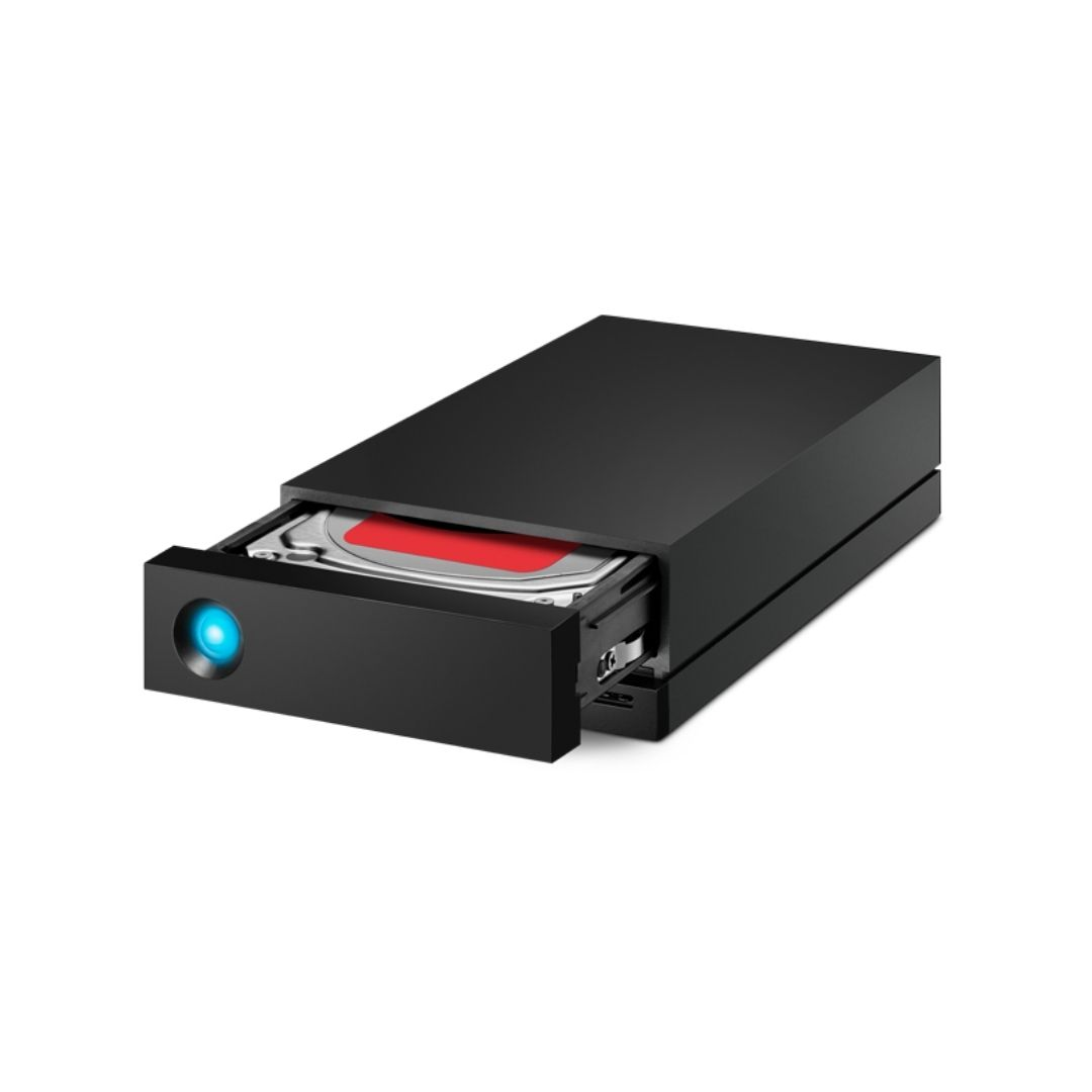 LaCie 16TB 1big Dock STHS16000800 Thunderbolt 3 Enterprise Harici Masaüstü Disk ikinci görünüm