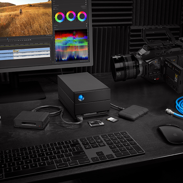 LACIE 2BIG DOCK 20TB U 3.1 STLG20000400 RAID Usb 3.0 Thunderbolt 4, Harici Disk ikinci görünüm