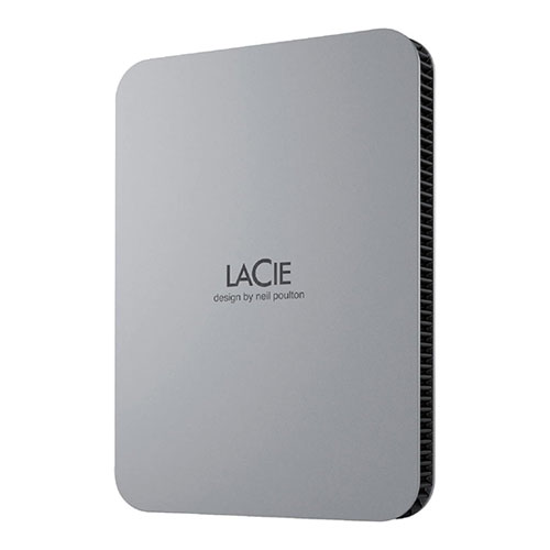 LACIE 1TB 2.5" Mobile Drive USB 3.1 Gen 1 TypeC Taşınabilir Harici Disk Moon Gray