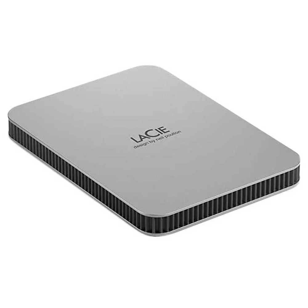LACIE 1TB 2.5" Mobile Drive USB 3.1 Gen 1 TypeC Taşınabilir Harici Disk Moon Gray ikinci görünüm
