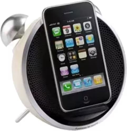 EDIFIER Image Series Tick Tock Dock IF230W 9W RMS FM Radyo/iPod Dock Hoparlör Beyaz