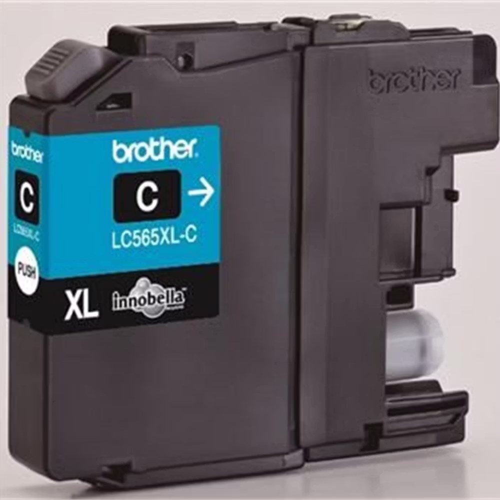 BROTHER LC565XLC Mavi 1.200 Sayfa Yüksek Kapasiteli Mürekkep Kartuşu