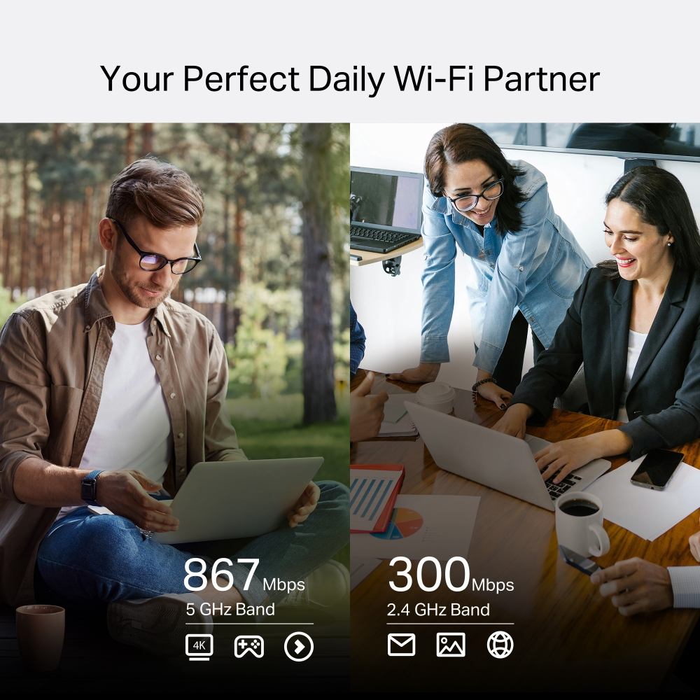 TP-LINK M7750 4G LTE Wıfı5 AC867 Taşınabilir MObil Modem Bataryalı