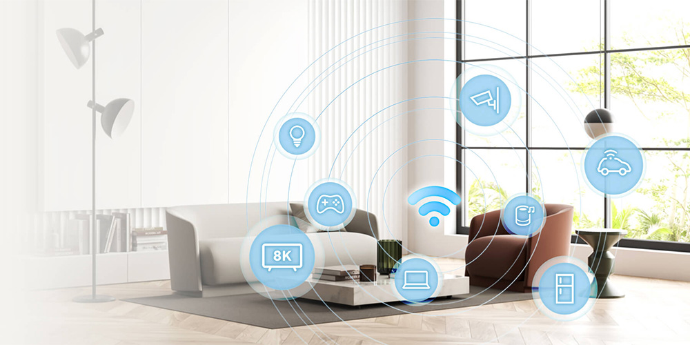 ASUSZENWIFI7 BT10 (W-3-PK) WIFI7 BE18000 Üç Bant Mesh Router 3-set