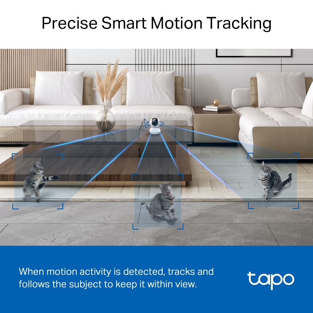 TP-LINK 3MP Tapo C230 WiFi Pan/Tilt Akıllı Güvenlik Kamerası ikinci görünüm
