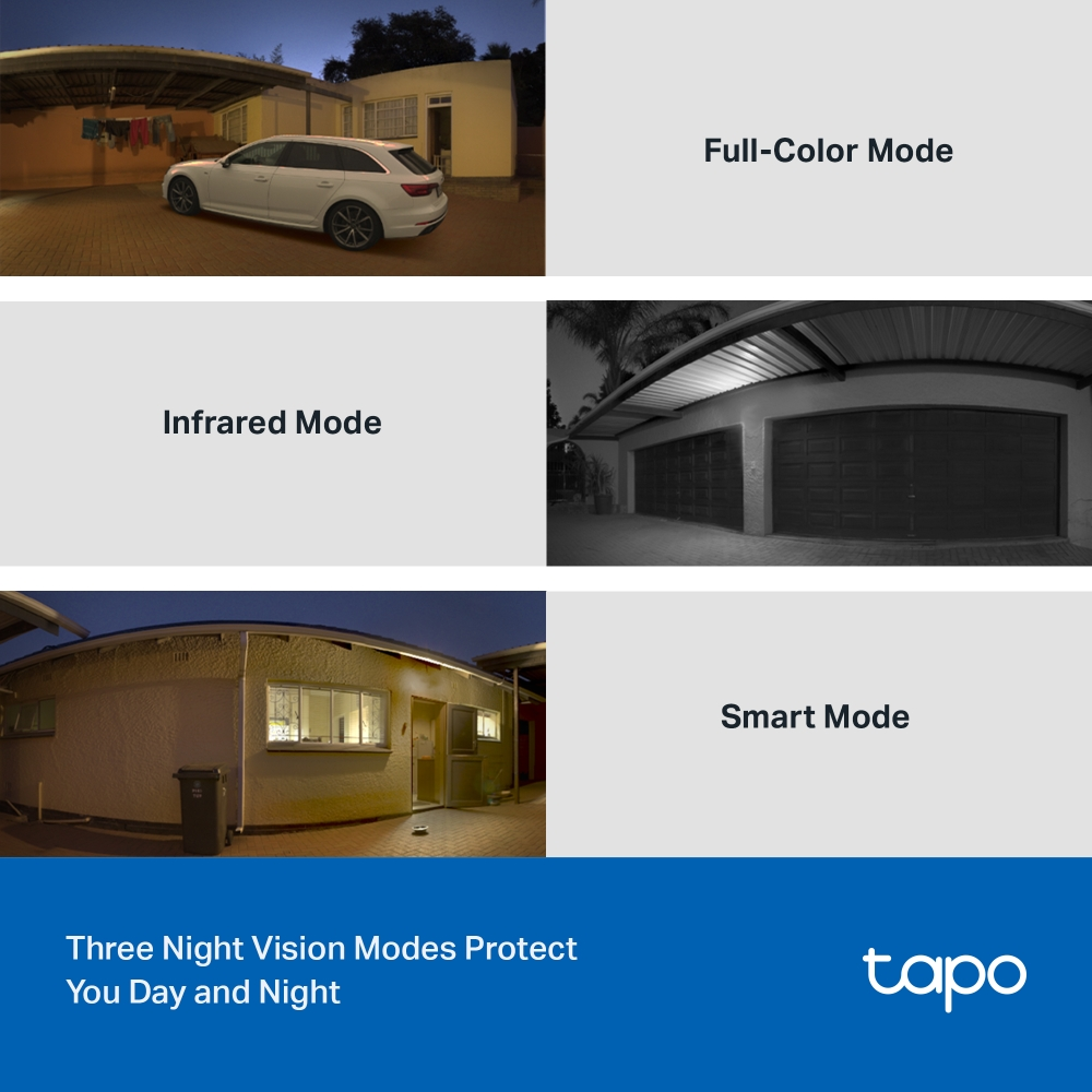 TP-LINK 3MP PTZ Speed Dome Pan-Tilt IP Kamera Tapo C510W