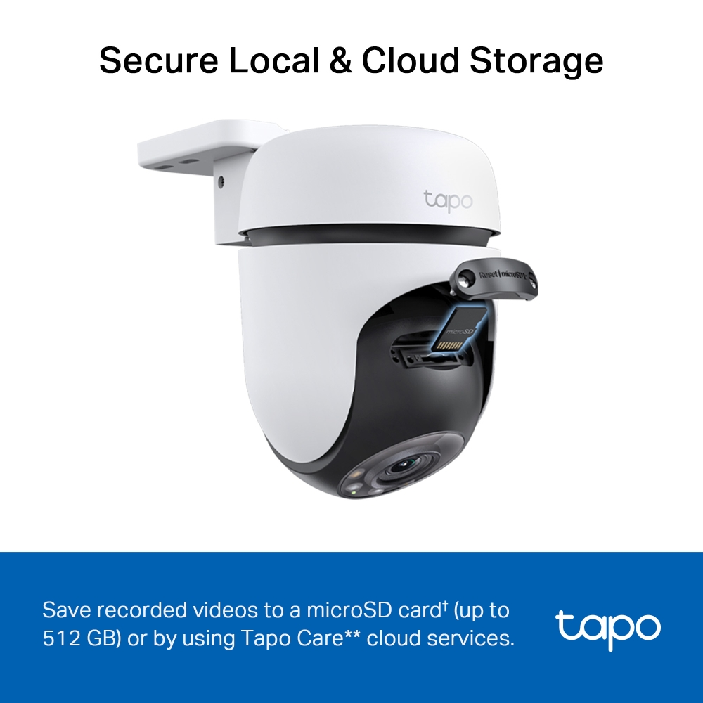 TP-LINK 3MP PTZ Speed Dome Pan-Tilt IP Kamera Tapo C510W