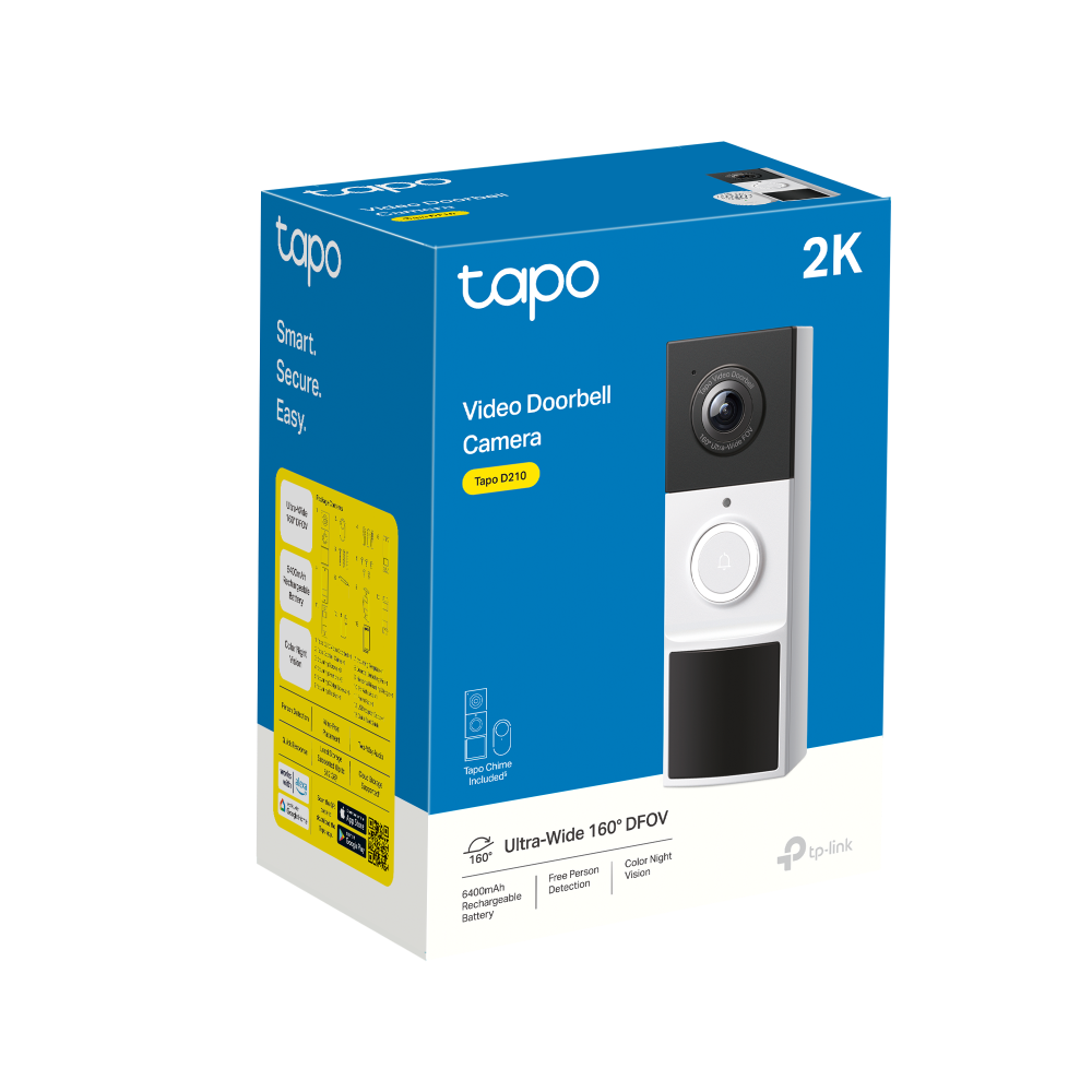 TP-LINK Tapo D210 Video Doorbell Camera