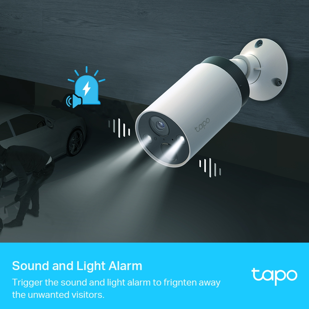 TP-LINK 3MP Bullet Tapo C420S2 Wıfı Kablosuz IP Kamera