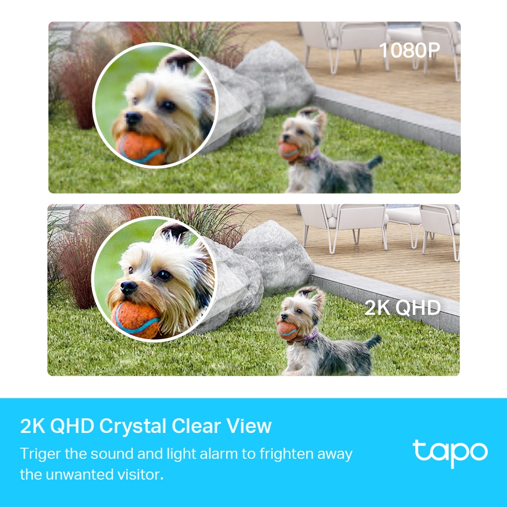 TP-LINK 3MP Bullet Tapo C420S2 Wıfı Kablosuz IP Kamera
