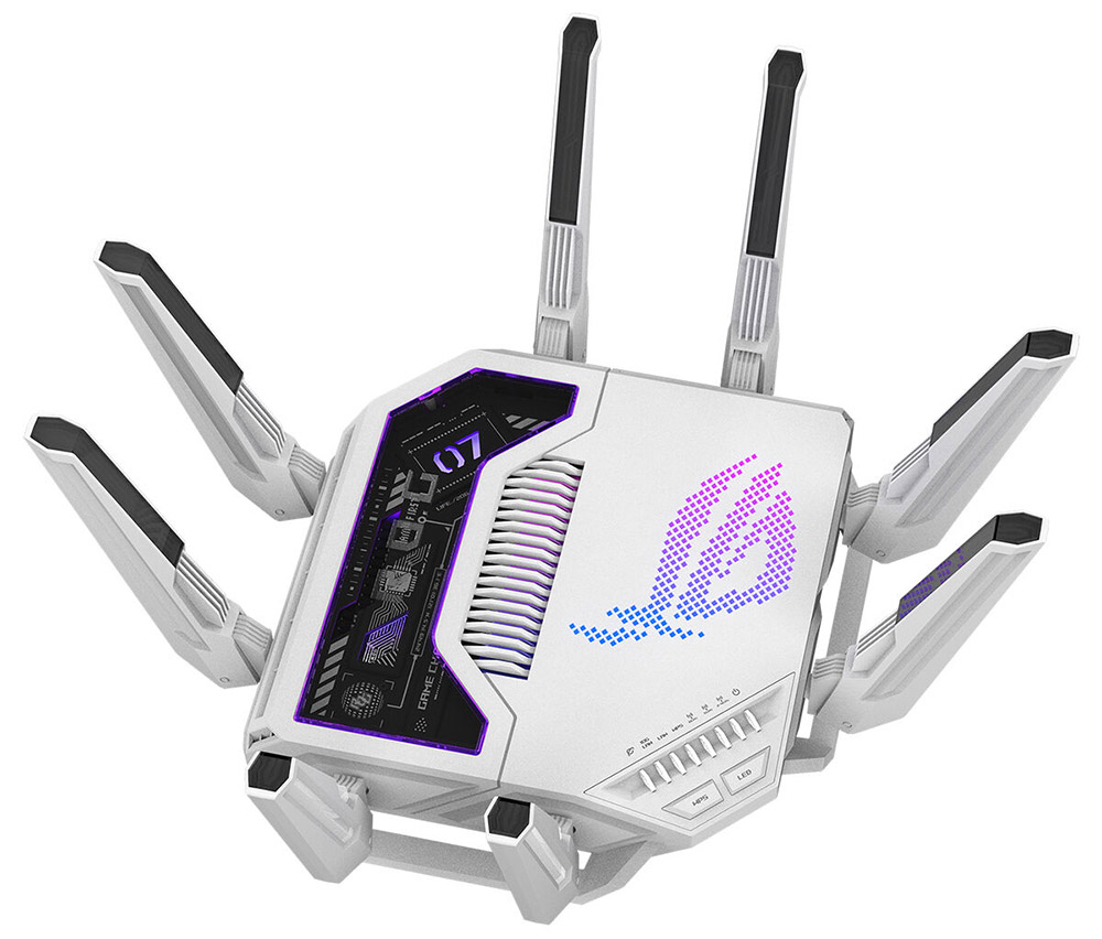 ASUS ROG RAPTURE WIFI7 GT-BE19000 AI Gaming Router