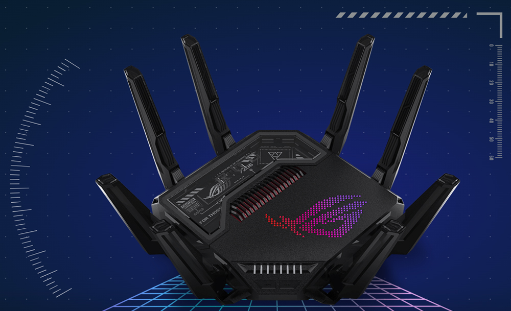ASUS GT-BE98 WIFI7 BE25000 Üç Bant Gaming Router / 90IG08F0-MO9A0V