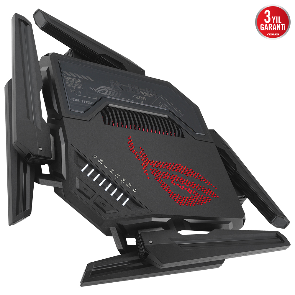 ASUS GT-BE98 WIFI7 BE25000 Üç Bant Gaming Router / 90IG08F0-MO9A0V