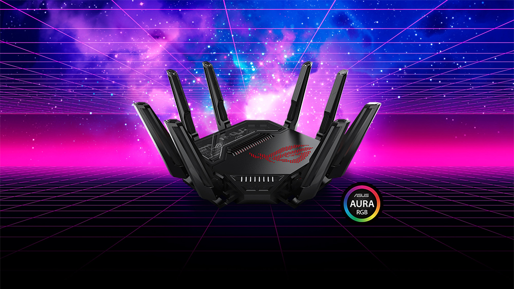 ASUS GT-BE98 WIFI7 BE25000 Üç Bant Gaming Router / 90IG08F0-MO9A0V