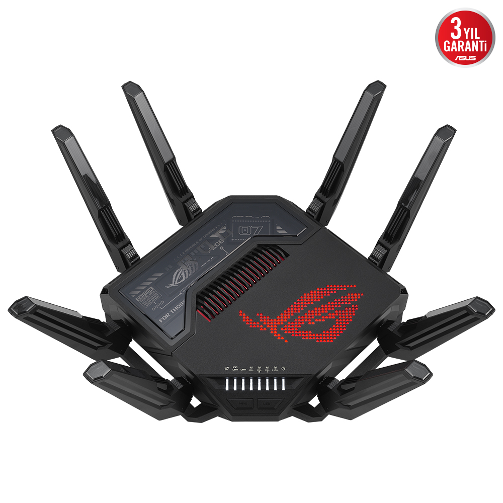 ASUS GT-BE98 WIFI7 BE25000 Üç Bant Gaming Router / 90IG08F0-MO9A0V