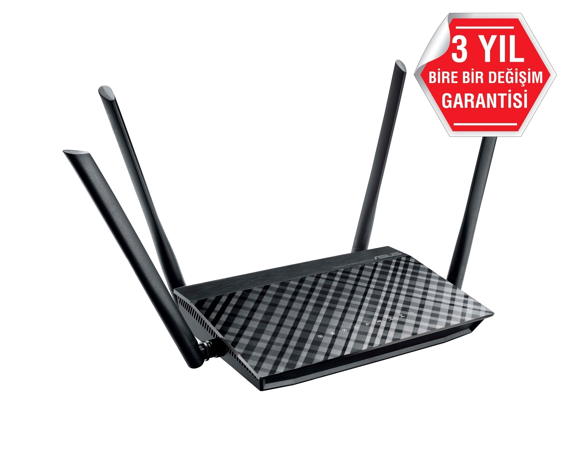 ASUS RT-AC1200 Wıfı5 AC1200 Gigabit Dual Band Router ikinci görünüm