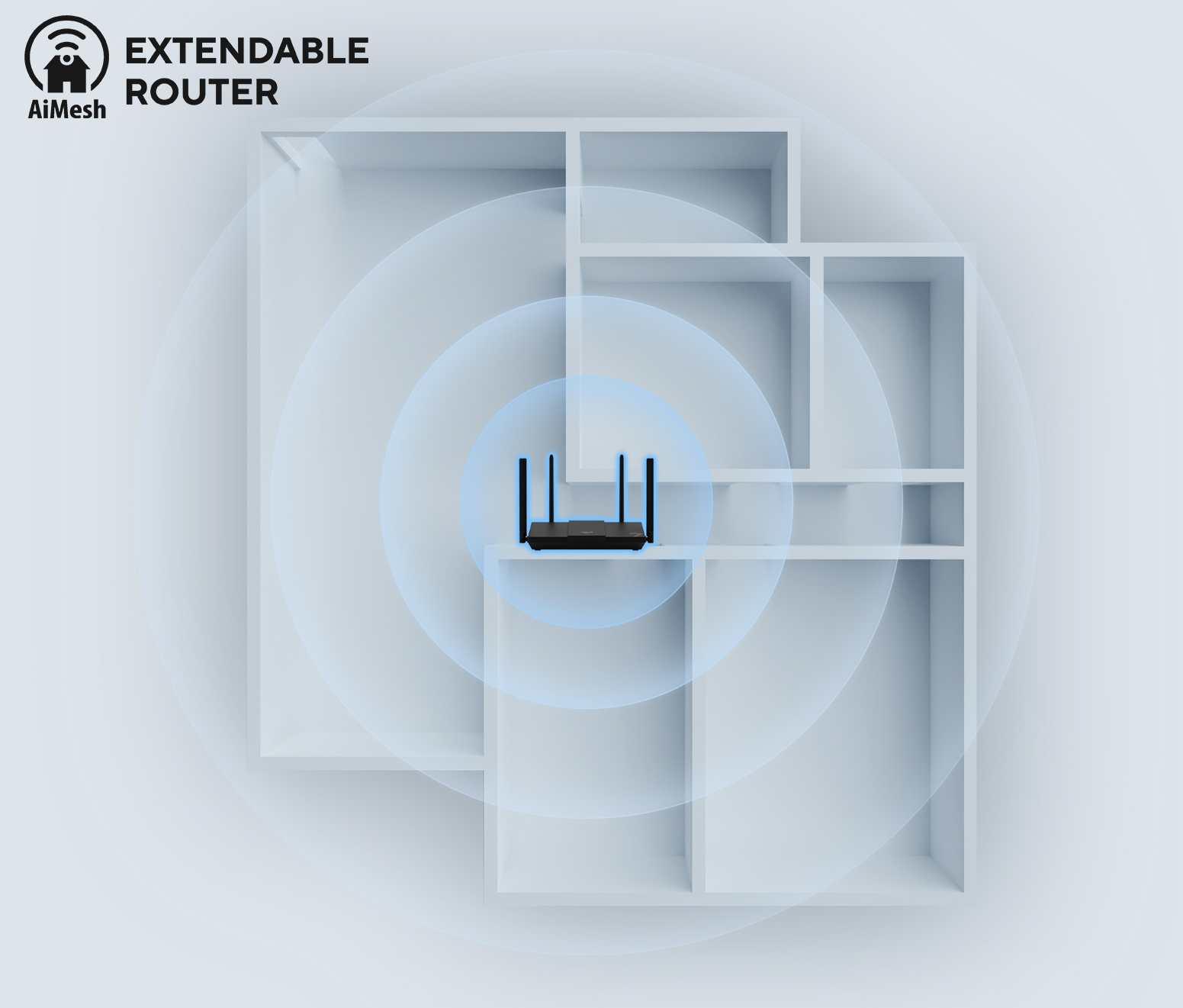 ASUS RT-BE50 WIFI7 Dual Band Router