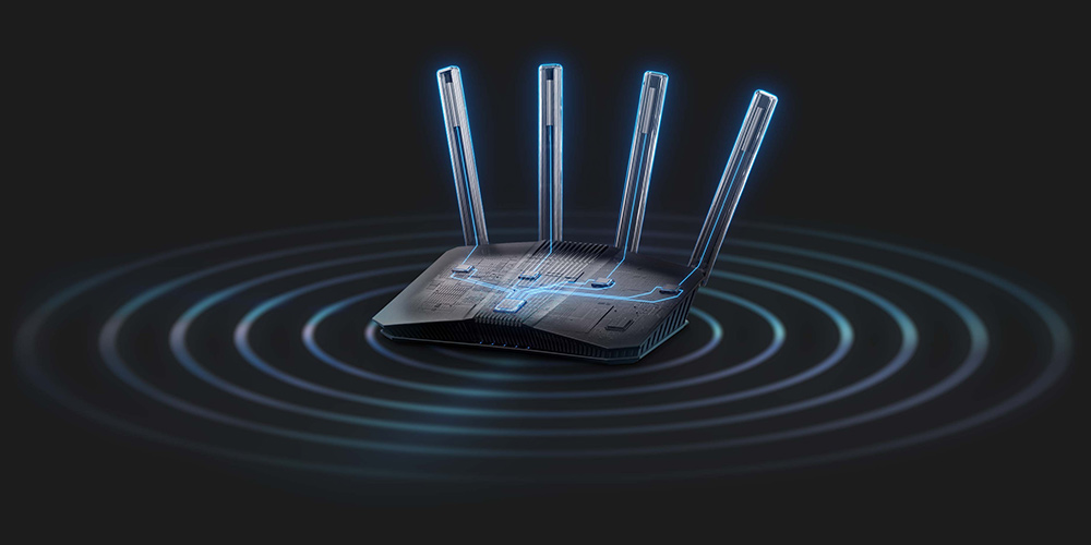 ASUS RT-BE58U WIFI7 Dual Band EV Ofis Tipi Router
