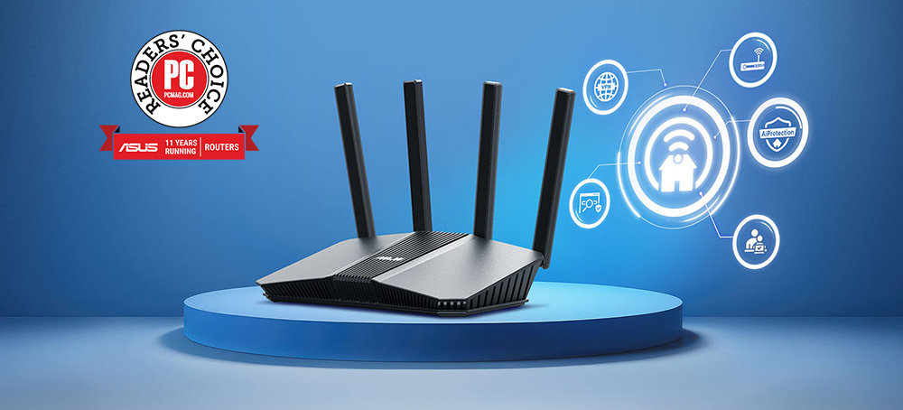 ASUS RT-BE58U WIFI7 Dual Band EV Ofis Tipi Router