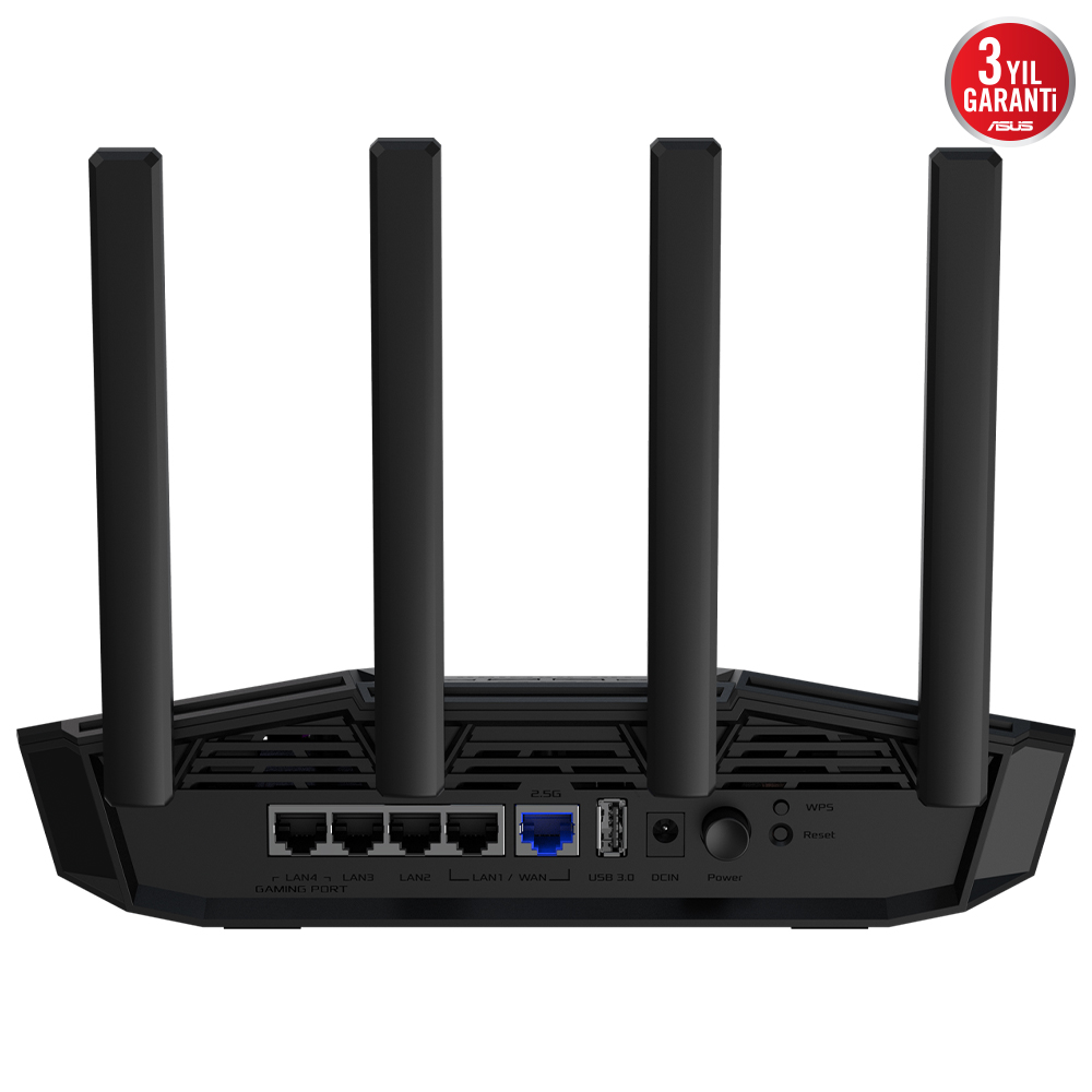 ASUS TUF GAMING WIFI7 BE3600 Gaming Router / 90IG0900-MO9C00 ikinci görünüm