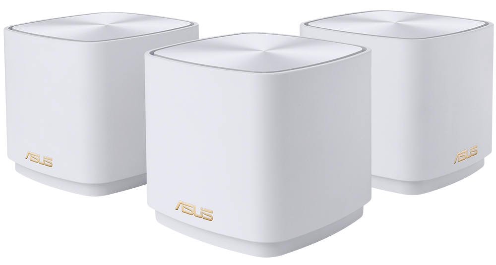 ASUS XD5 W-3 Wıfı6 AX3000 Dual Band Mesh Router Beyaz 3-lü set  / 90IG0750-MO3B20