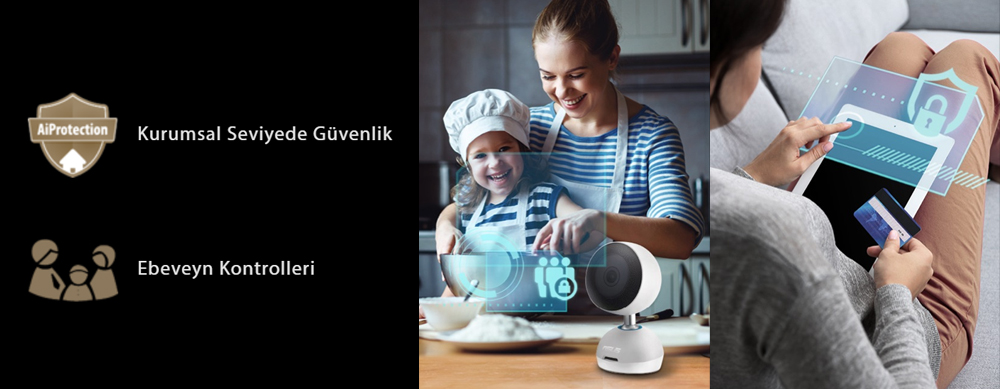 ASUS XD5 W-3 Wıfı6 AX3000 Dual Band Mesh Router Beyaz 3-lü set  / 90IG0750-MO3B20