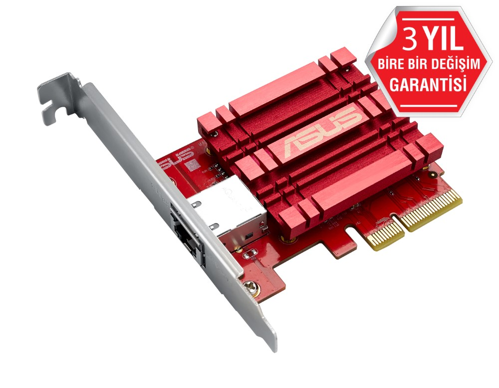 ASUS 1port XG-C100C v3 10GbE PCIe Ethernet Kartı ikinci görünüm