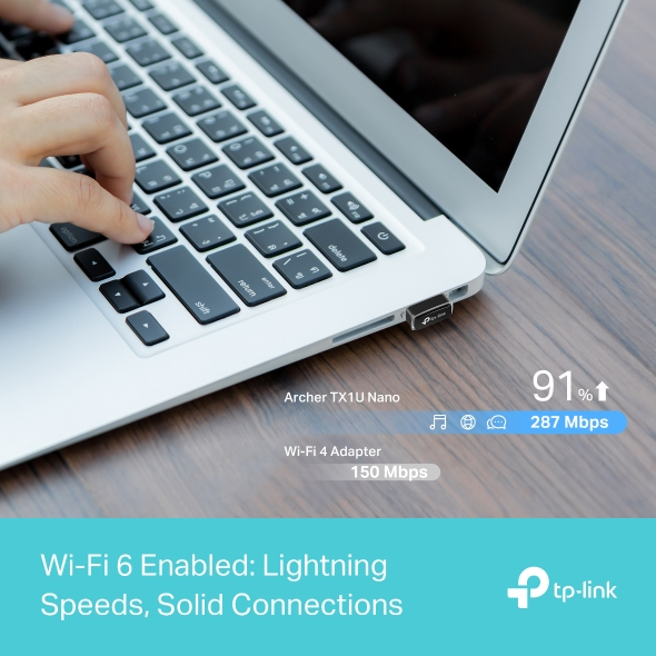 TP-LINK Archer TX1U Nano Wıfı6 USB Kablosuz Adaptör ikinci görünüm