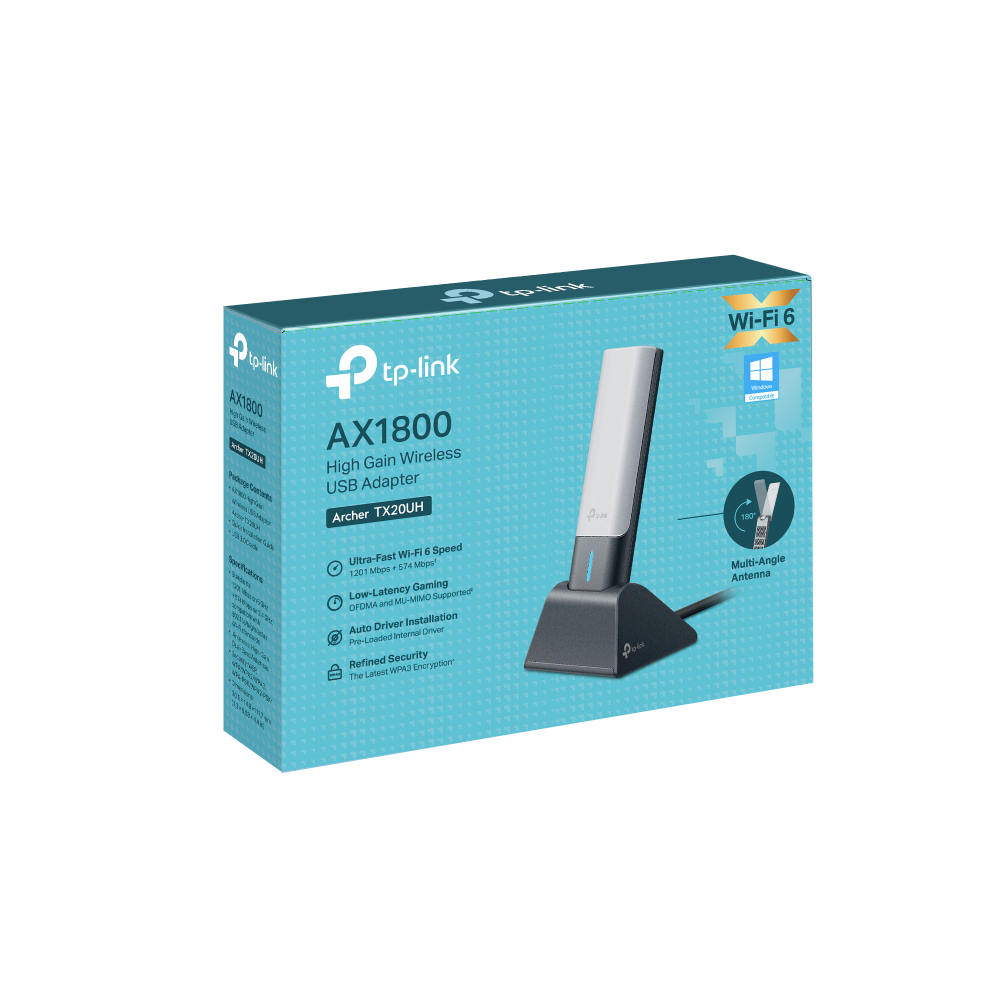 TP-LINK Archer TX20UH Wıfı6 AX1800 Usb Kablosuz Adaptör ikinci görünüm