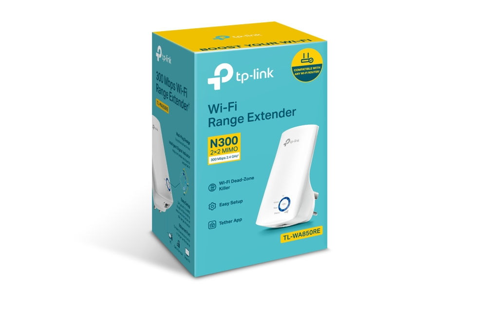 TP-LINK TL-WA850RE 300mbps Wıfı Menzil Genişletici Priz Tip