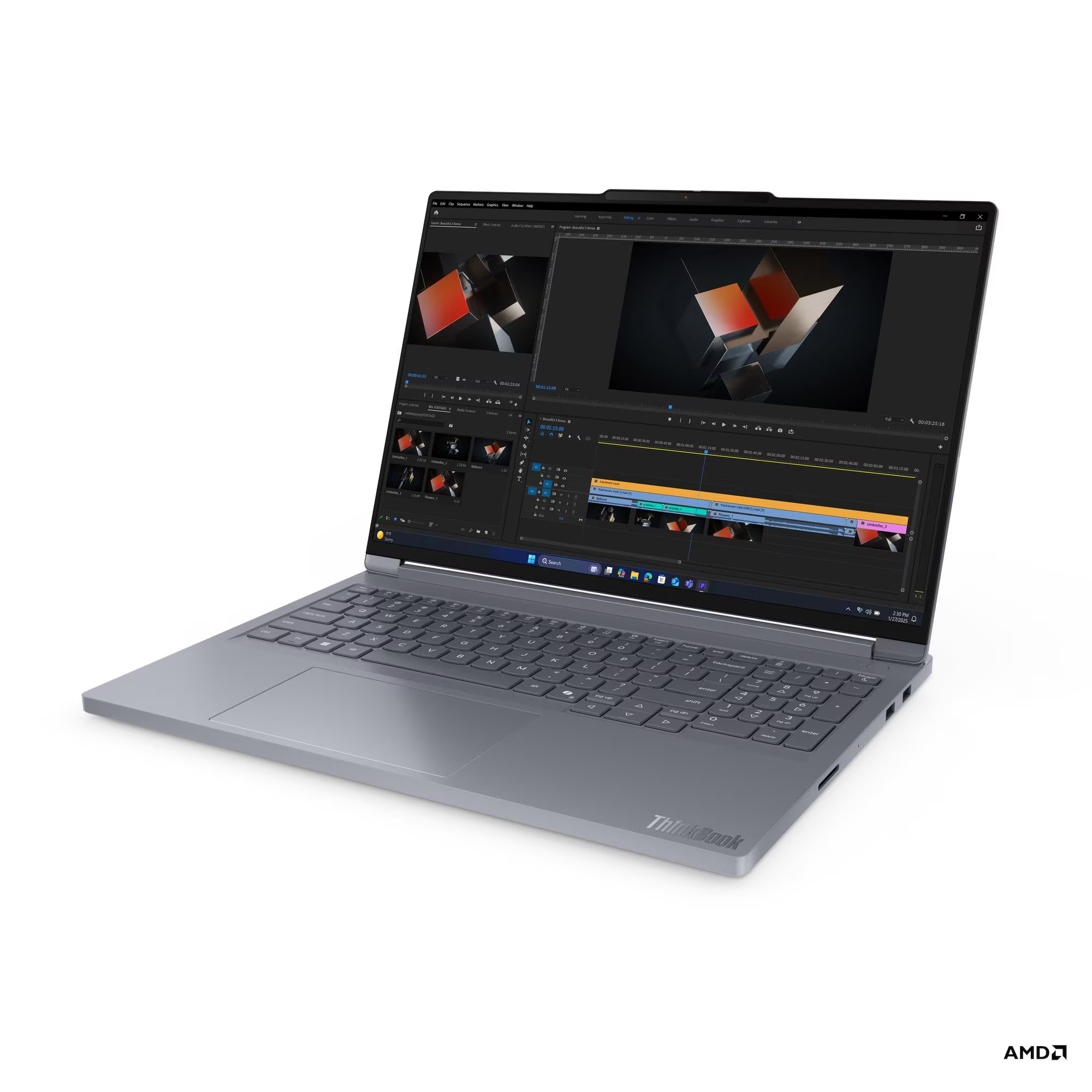 LENOVO 16" WQXGA RYZEN 9 8940HX-32GB DDR5 RAM-1TB NVME-8GB RTX5060-FDOS NOTEBOOK / ThinkBook 16p G6 21U00013TX