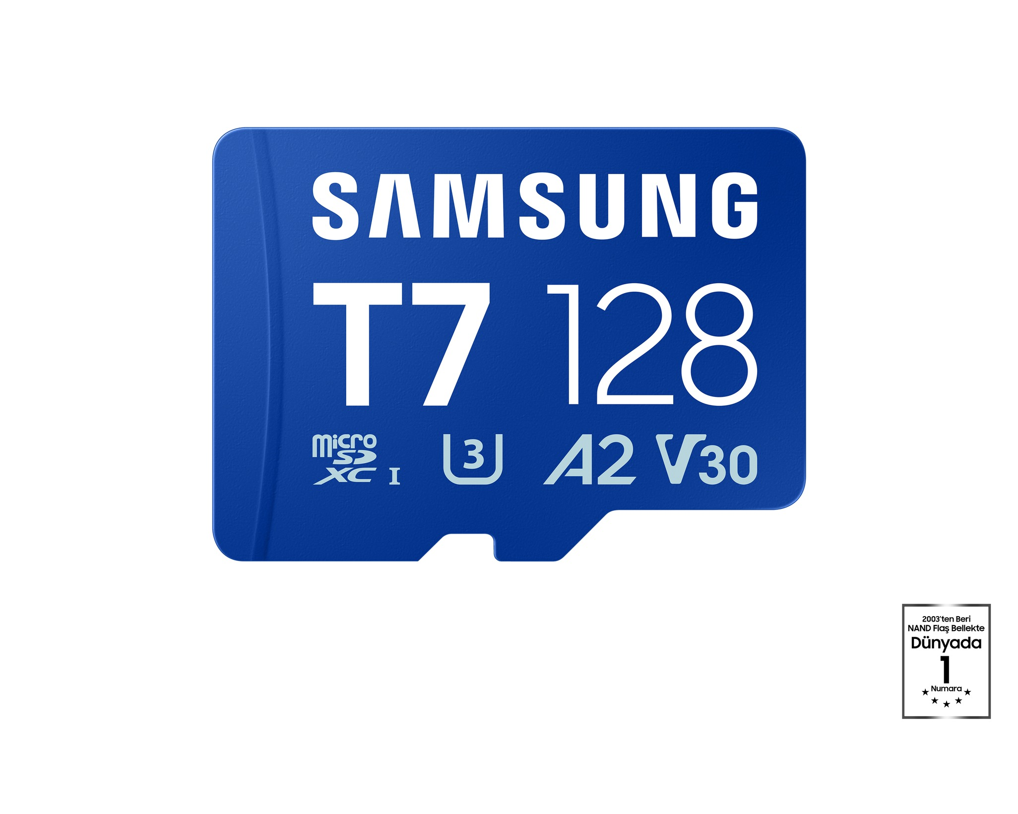 SAMSUNG 128GB T7 MB-MB128T/WW Endurance microSDXC Hafıza Kartı