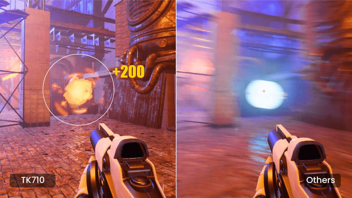 BENQ 3200ansilümen TK710 4K UHD 240Hz HDR Lazer Oyun Eğlence ve Sinema 3D Projeksiyon Cihazı