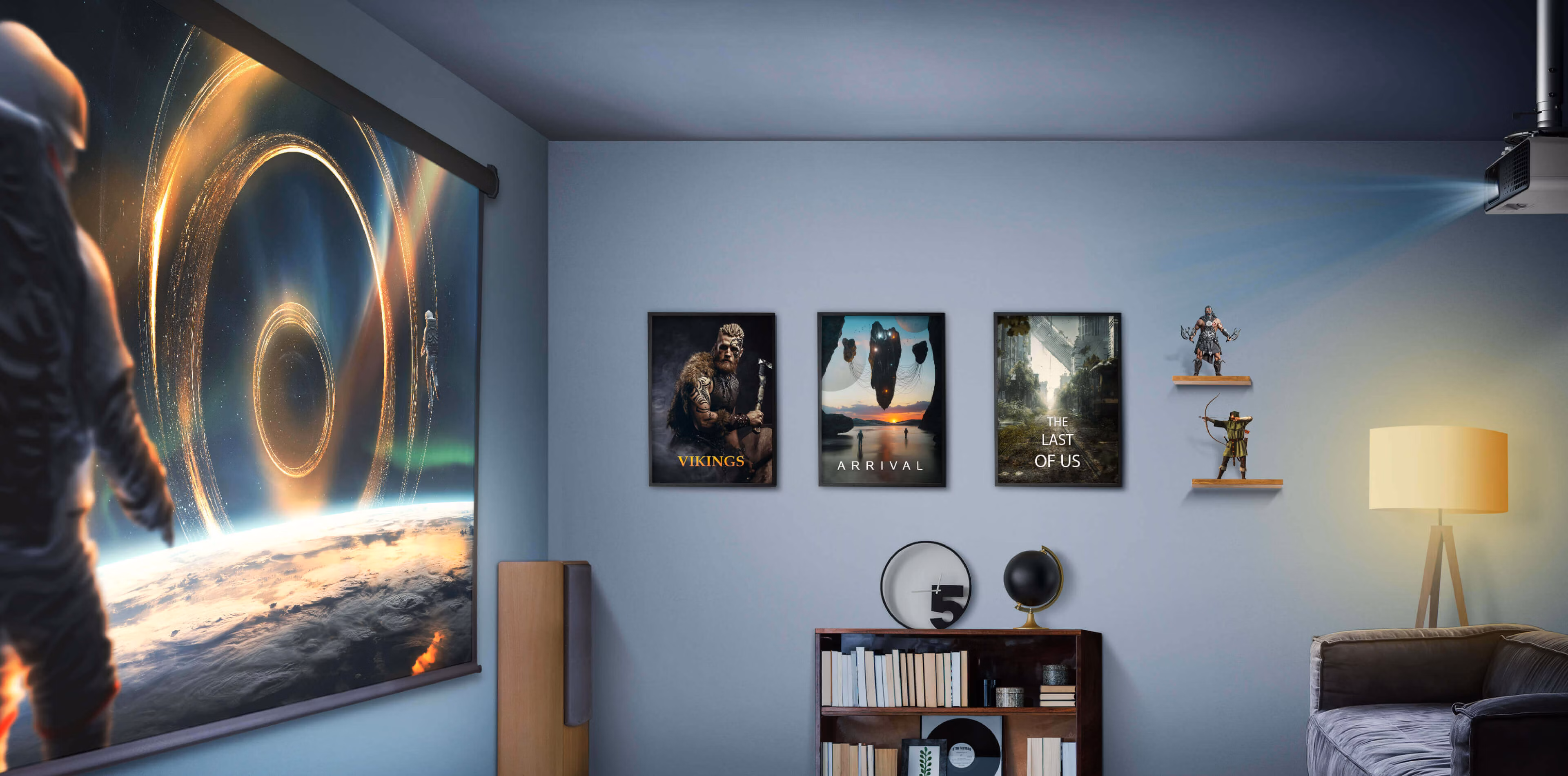 BENQ 3200ansilümen TK710 4K UHD 240Hz HDR Lazer Oyun Eğlence ve Sinema 3D Projeksiyon Cihazı