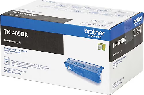 BROTHER  TN-469BK Siyah Ultra Yüksek Kapasiteli Orijinal Toner Kartuşu (9.000 Sayfa)