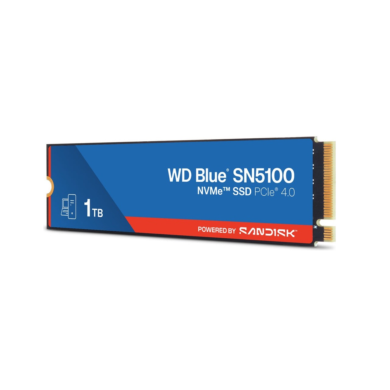 WD 1TB BLUE SN5100 WDS100T5B0E 7100-6700MB/s M2 NVME GEN4 Disk ikinci görünüm