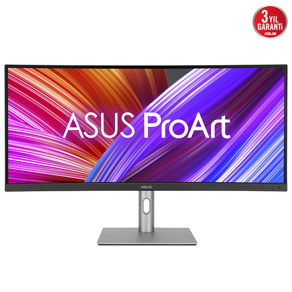 ASUS 34"  IPS PROART PA34VCNV 5MS 60HZ HDMI-DP TYPEC RJ45 kavisli Grafik Çizim Monitörü 3440x1440 / 90LM04A0-B02370