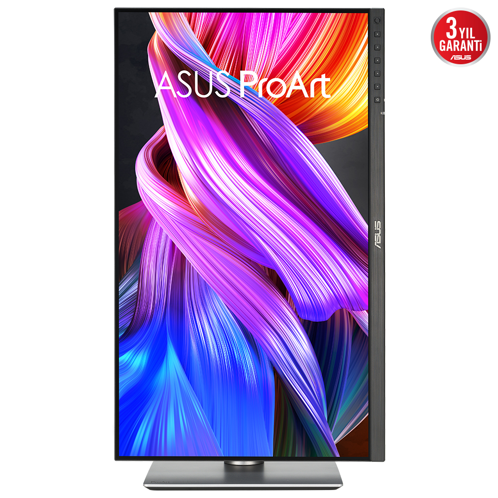 ASUS 23.8" IPS PROART PA24ACRV 5MS 75HZ HDMI-DP TYPEC Multimedya Pivot Grafik Tasarım Monitörü 2560x1440 / 90LM08Y0-B01M70 ikinci görünüm