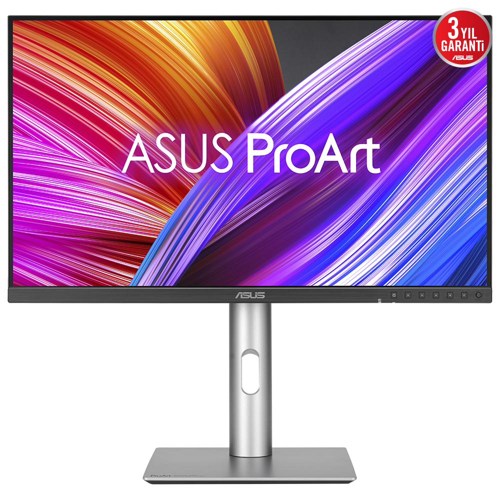 ASUS 23.8" IPS PROART PA24ACRV 5MS 75HZ HDMI-DP TYPEC Multimedya Pivot Grafik Tasarım Monitörü 2560x1440 / 90LM08Y0-B01M70