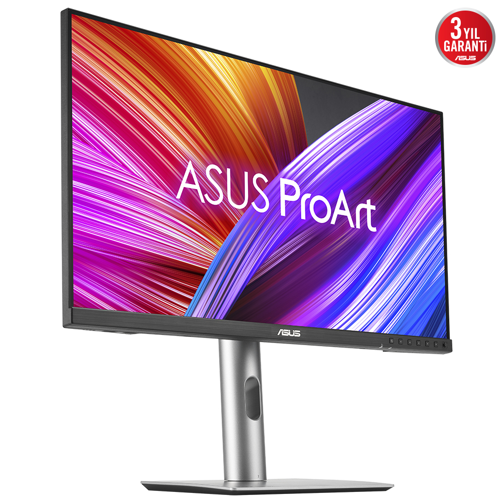 ASUS 23.8" IPS PROART PA24ACRV 5MS 75HZ HDMI-DP TYPEC Multimedya Pivot Grafik Tasarım Monitörü 2560x1440 / 90LM08Y0-B01M70