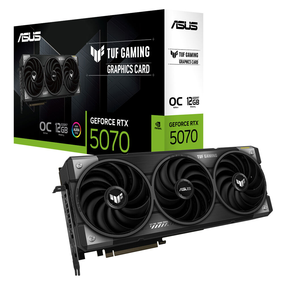 ASUS 12GB ROG STRIX RTX5070-O12G GAMING GDDR7 HDMI-DP PCIE 5.0 / 90YV0M80-M0NA00