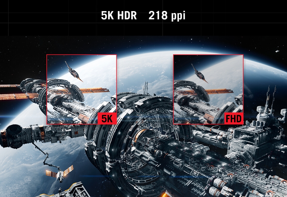 ASUS 27" FAST IPS ROG STRIX 5K XG27JCG 0.3MS DUAL 180-330HZ HDMI-DP TYPEC Gaming Monitör 5120x2880  / 90LM0CE0-B01371