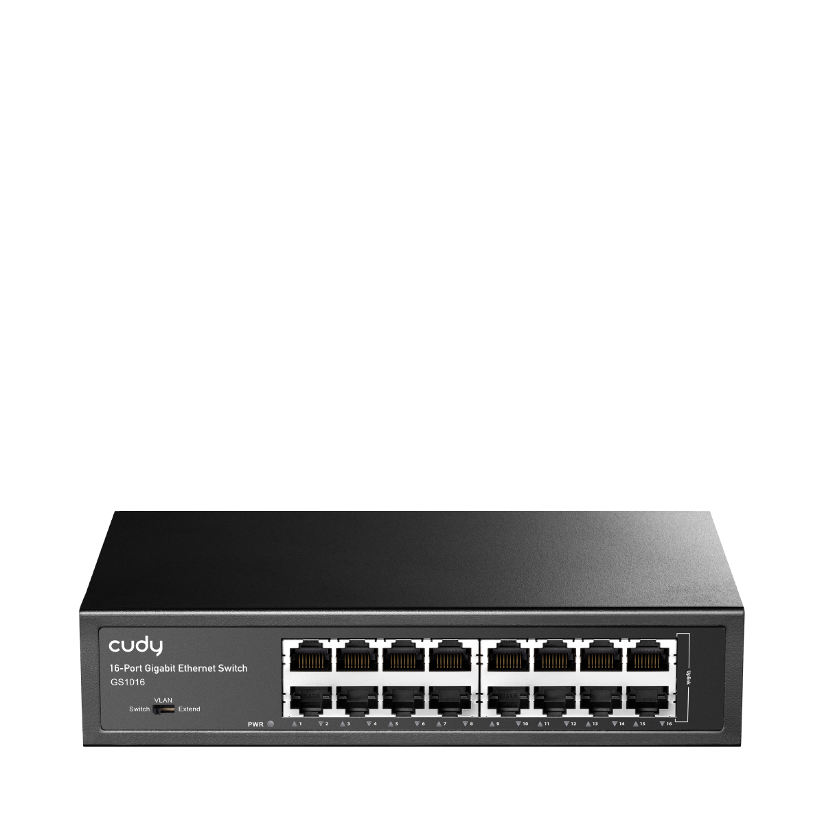 CUDY 16port Gigabit Yönetilemez Switch Metal Kasa GS1016